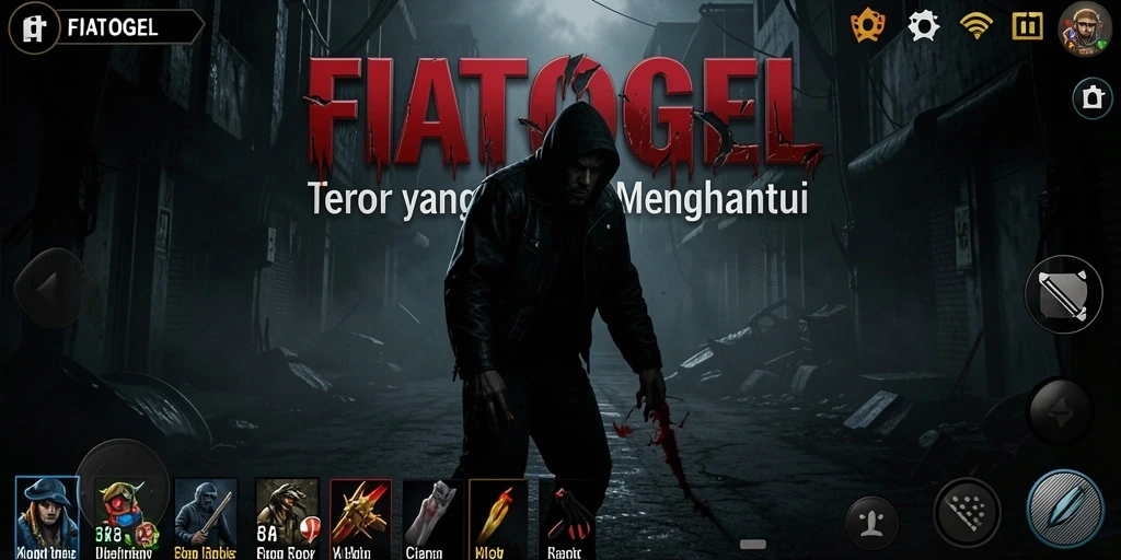 Gameplay FIATOGEL yang menegangkan dan atmosfer horor yang menghantui.